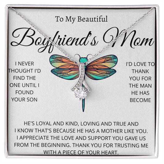Boyfriends Mom Alluring Beauty Necklace-[Heartfelt Family Gift]