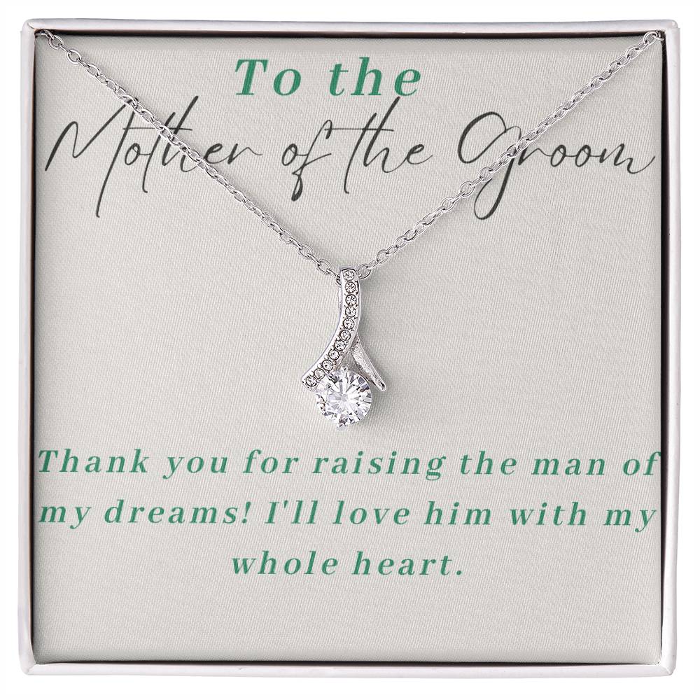Mother of The Groom Alluring Beauty Necklace-[Heartfelt Family Gift]