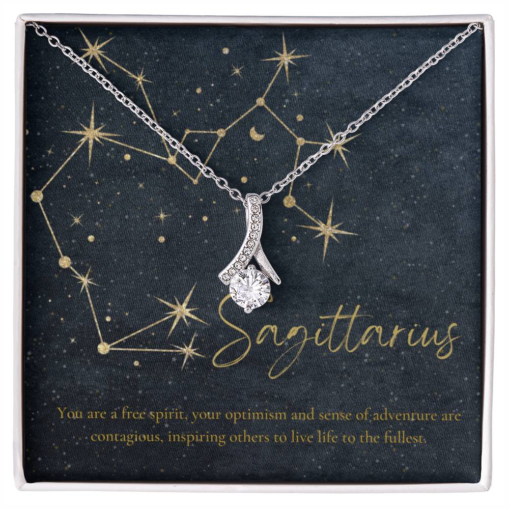 Sagittarius Alluring Beauty Necklace-[Heartfelt Family Gift]