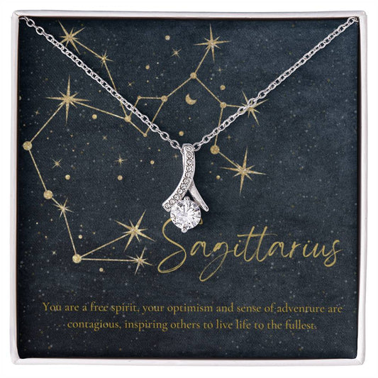 Sagittarius Alluring Beauty Necklace-[Heartfelt Family Gift]