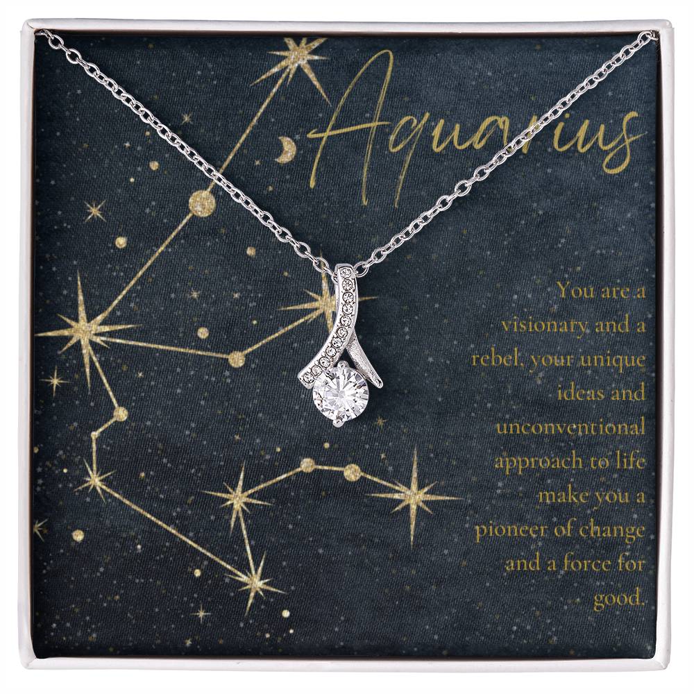 Aquarius Alluring Beauty Necklace-[Heartfelt Family Gift]