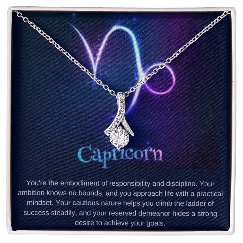 Capricorn Alluring Beauty Necklace-[Heartfelt Family Gift]