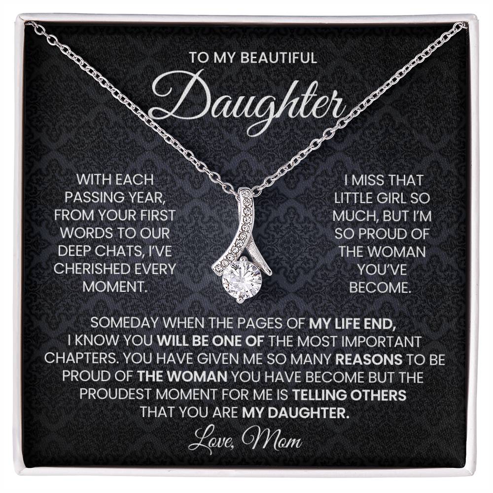 Daughter Alluring Beauty Necklace Gift