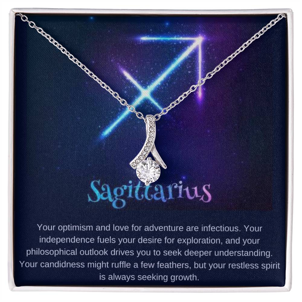 Sagittarius Alluring Beauty Necklace-[Heartfelt Family Gift]