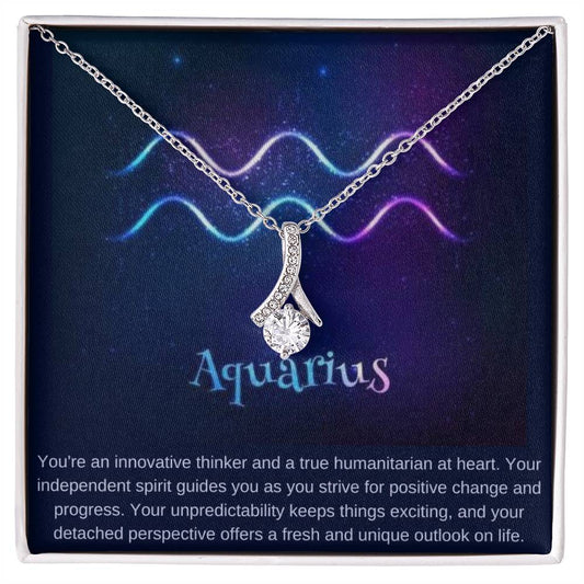 Aquarius Alluring Beauty Necklace-[Heartfelt Family Gift]