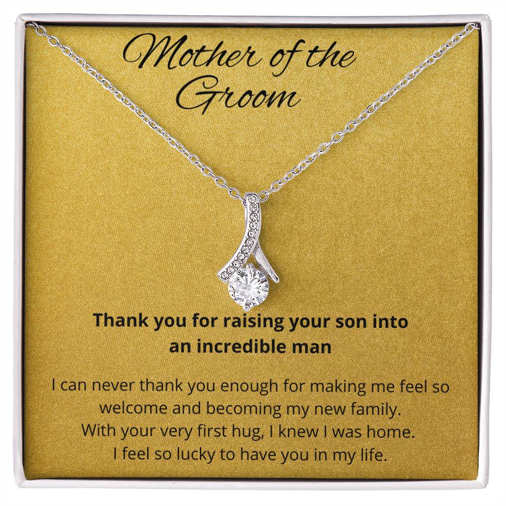 Mother of the Groom Alluring Beauty Necklace-[Heartfelt Family Gift]