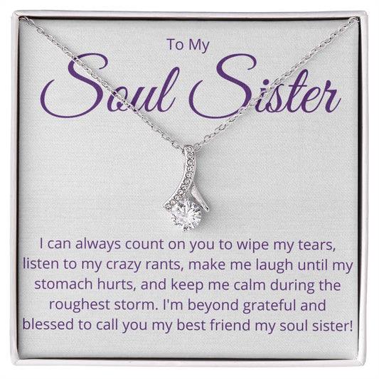 Soul Sister Alluring Beauty Necklace-[Heartfelt Family Gift]