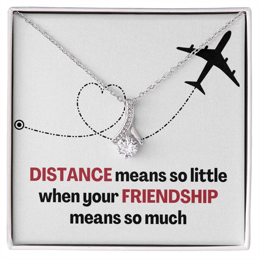 Distance Friendship Alluring Beauty Necklace-[Heartfelt Family Gift]