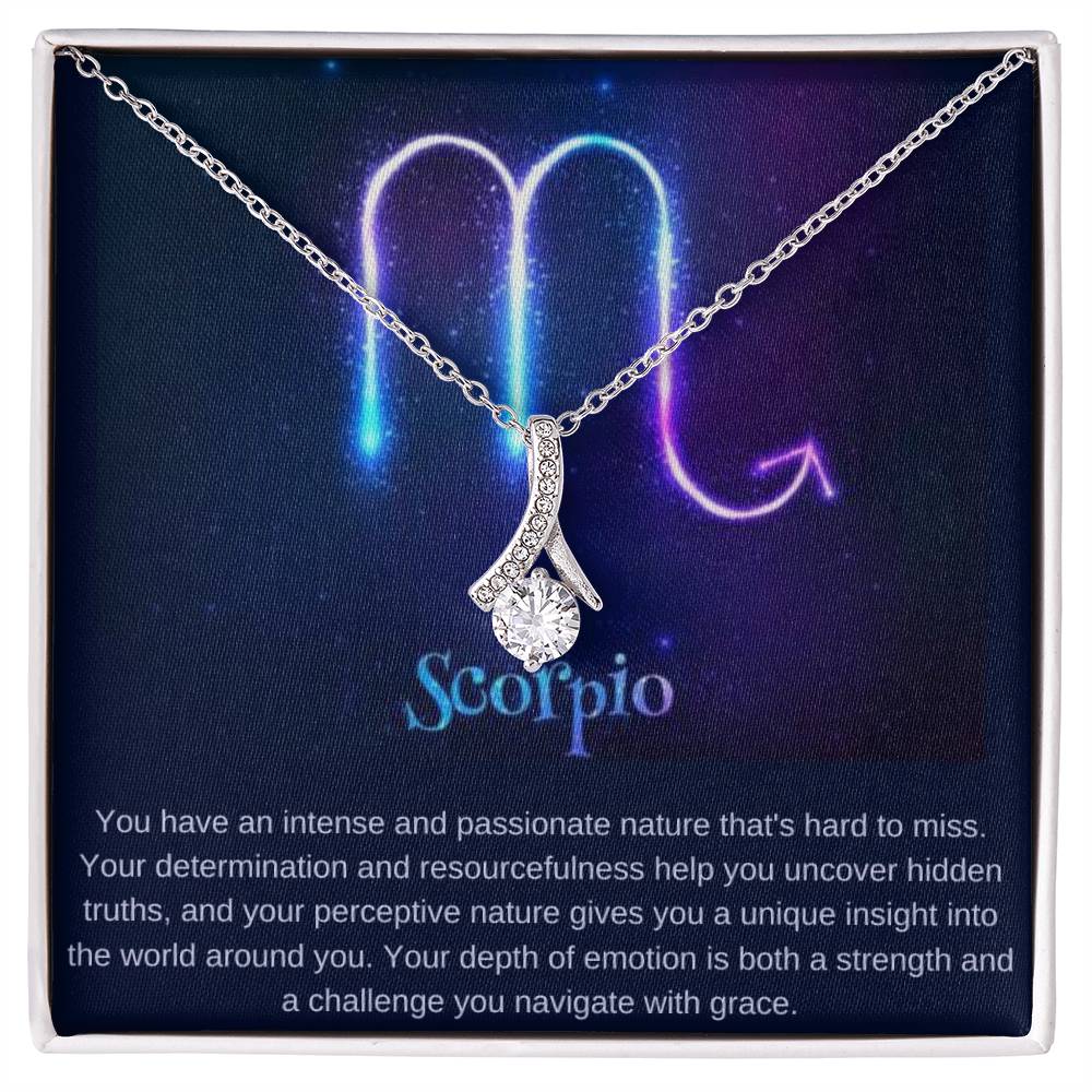 Scorpio Alluring Beauty Necklace-[Heartfelt Family Gift]