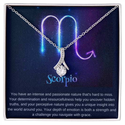 Scorpio Alluring Beauty Necklace-[Heartfelt Family Gift]