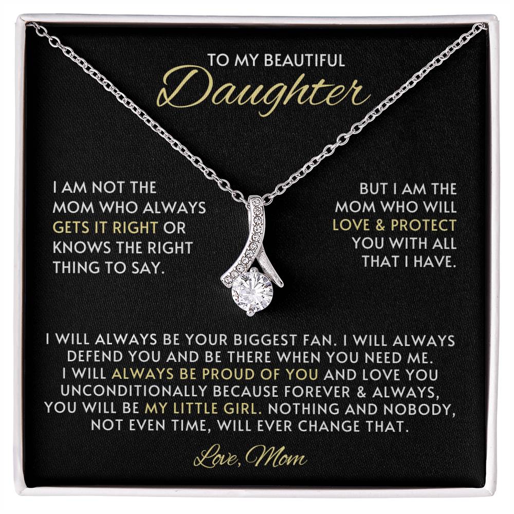 Daughter Alluring Beauty Necklace Gift from Mom