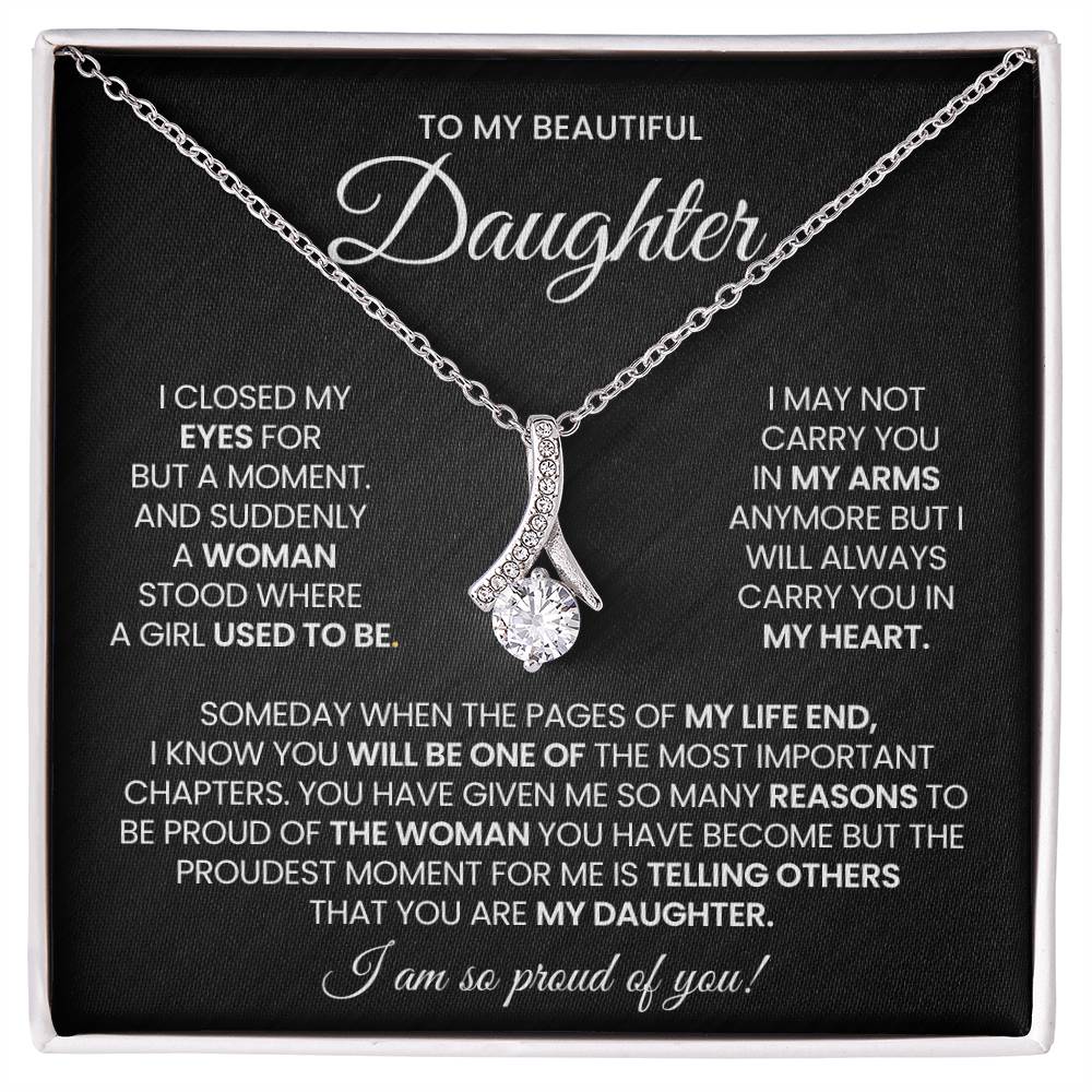 Daughter Alluring Beauty Necklace Gift