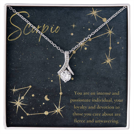 Scorpio Alluring Beauty Necklace-[Heartfelt Family Gift]
