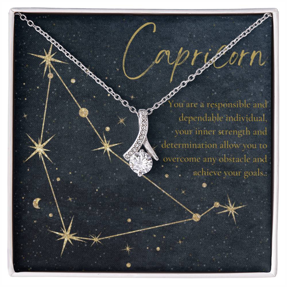Capricorn Alluring Beauty Necklace-[Heartfelt Family Gift]