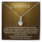 Sisters Alluring Beauty Necklace-[Heartfelt Family Gift]