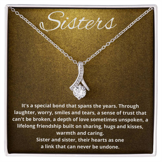 Sisters Alluring Beauty Necklace-[Heartfelt Family Gift]