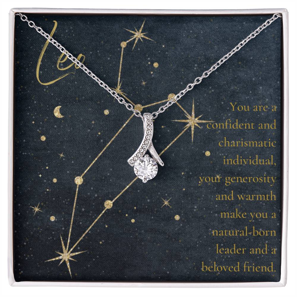Leo Alluring Beauty Necklace-[Heartfelt Family Gift]