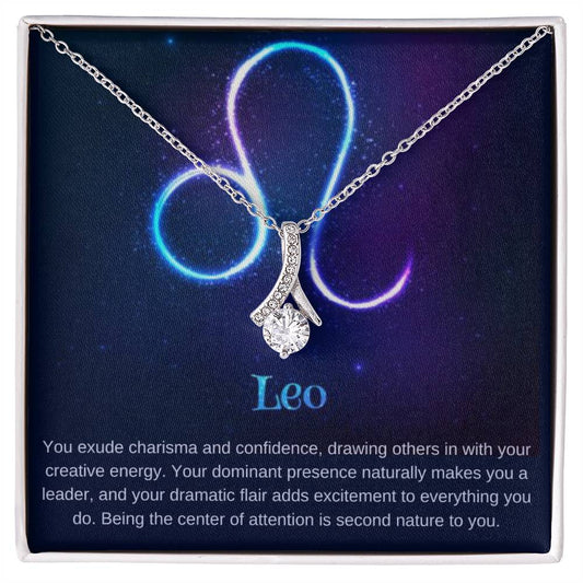 Leo Alluring Beauty Necklace-[Heartfelt Family Gift]