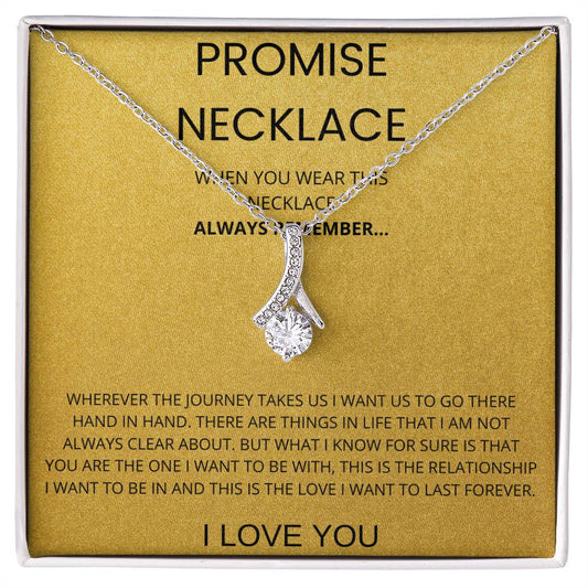 Promise Necklace Alluring Beauty Necklace-[Heartfelt Family Gift]