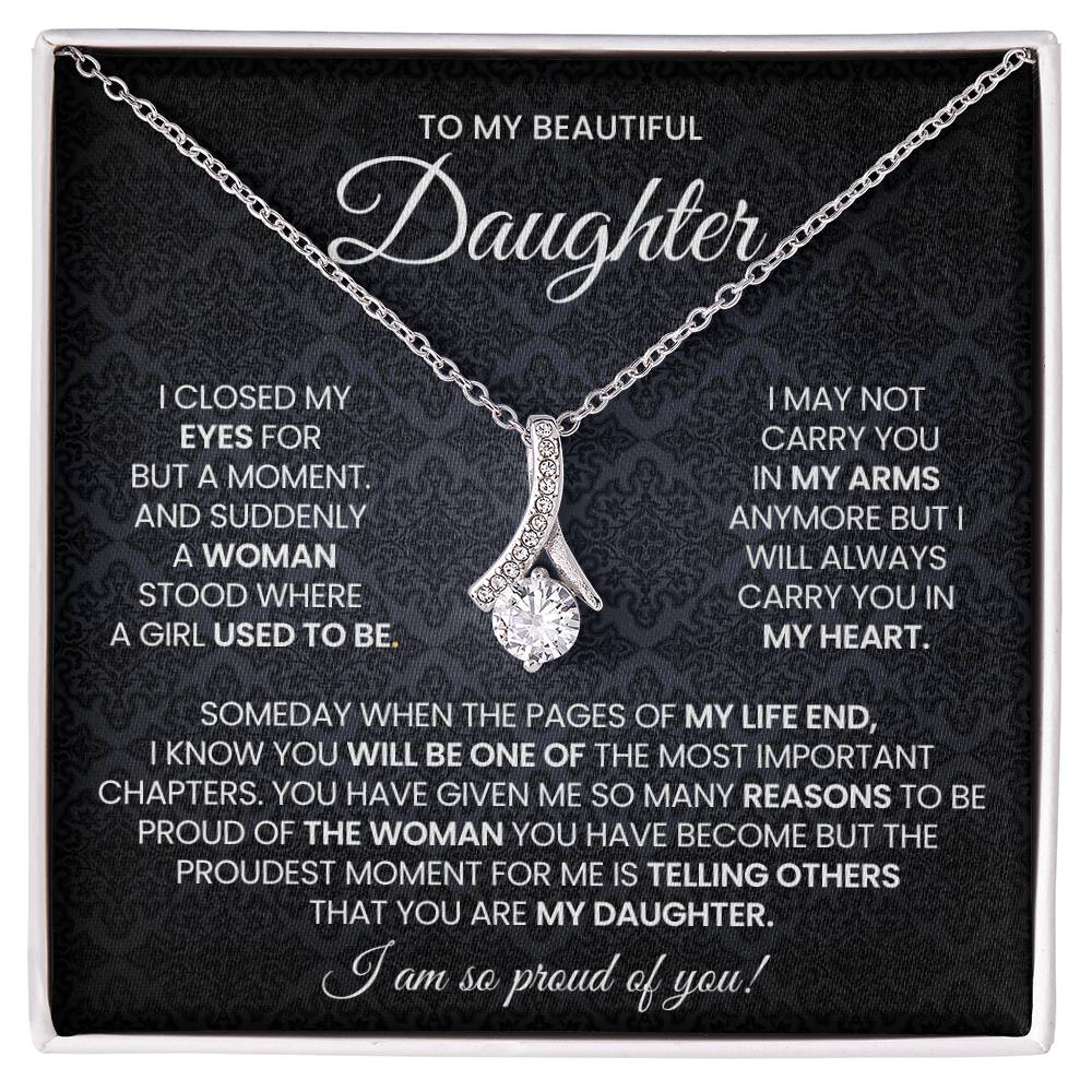 Daughter Alluring Beauty Necklace Gift