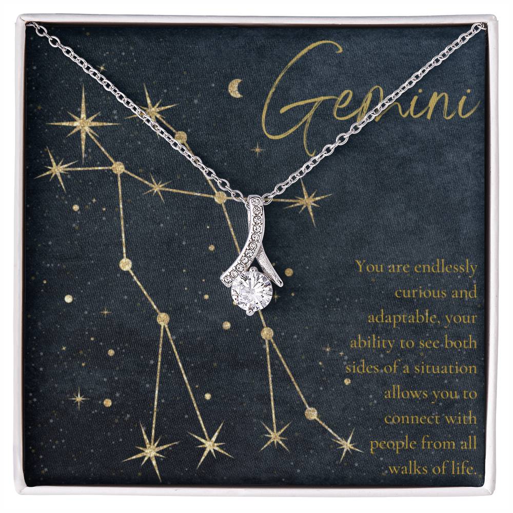 Gemini Alluring Beauty Necklace-[Heartfelt Family Gift]