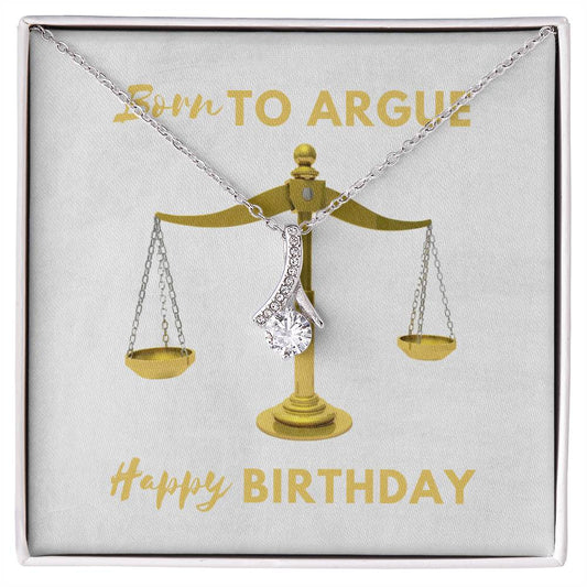 Happy Birthday Lawyer  Alluring Beauty Necklace-[Heartfelt Family Gift]