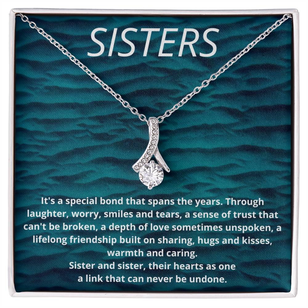 Sister Alluring Beauty Necklace-[Heartfelt Family Gift]