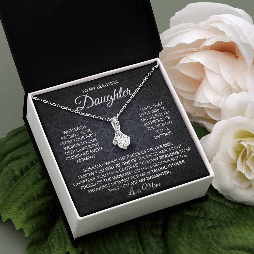 Daughter Alluring Beauty Necklace Gift