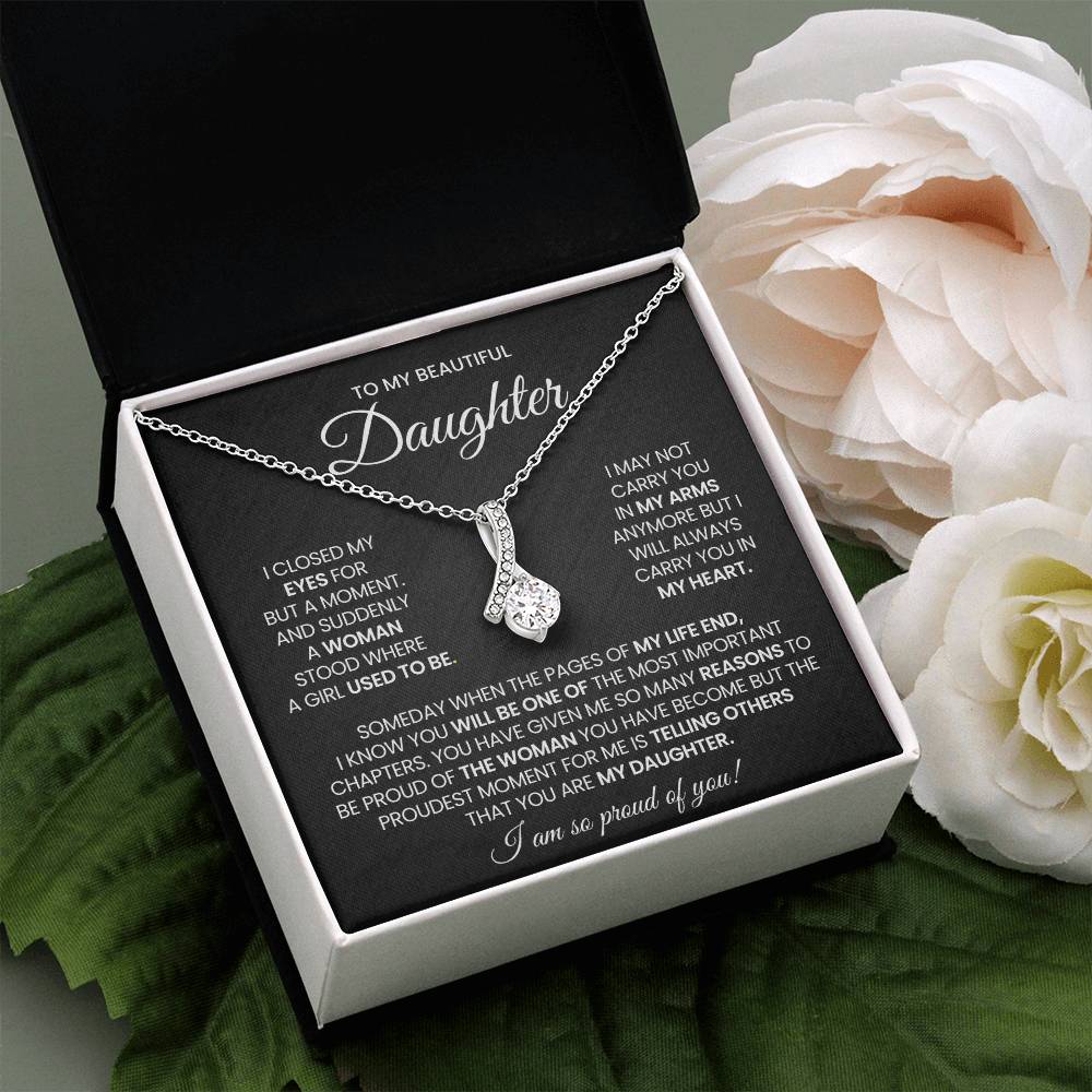 Daughter Alluring Beauty Necklace Gift