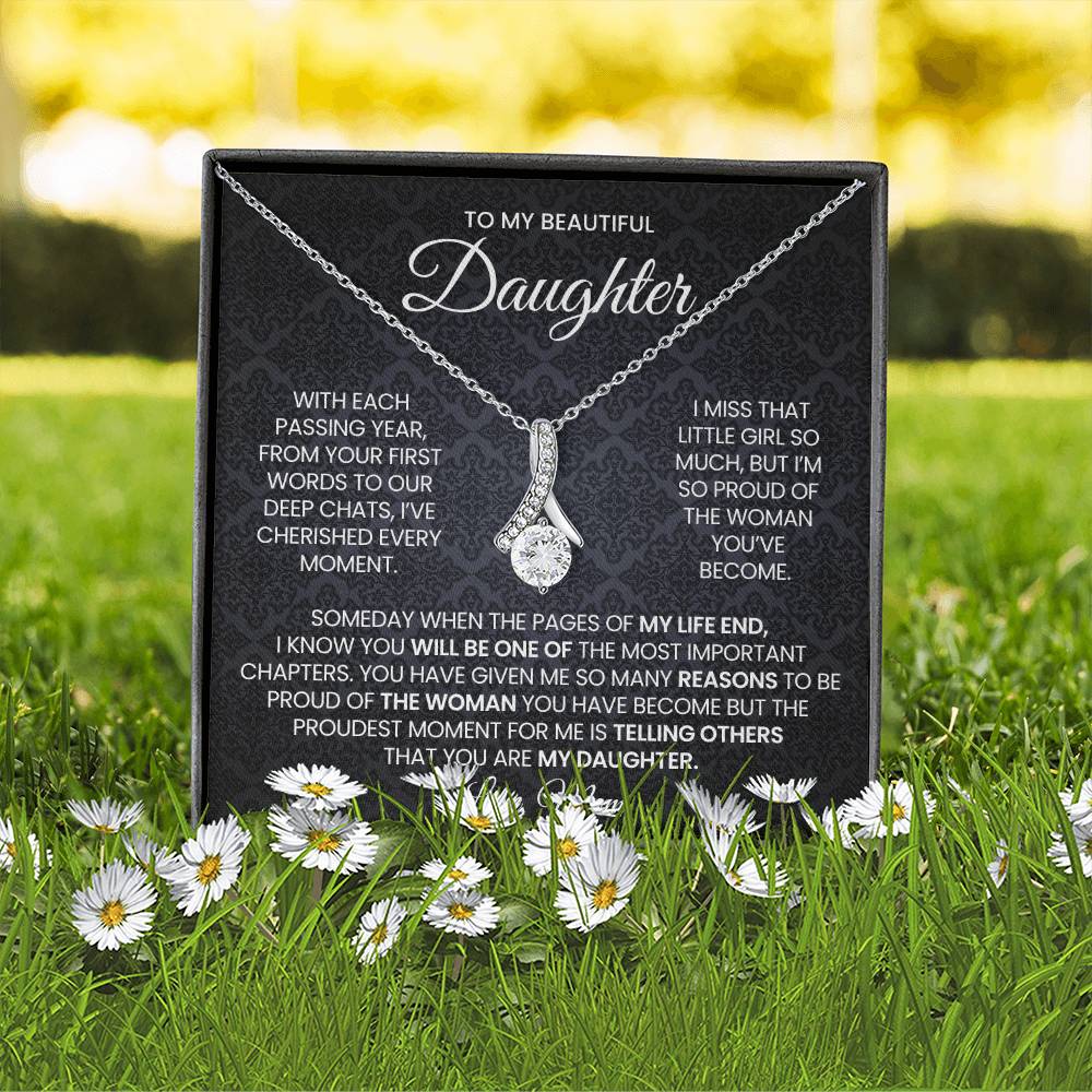 Daughter Alluring Beauty Necklace Gift