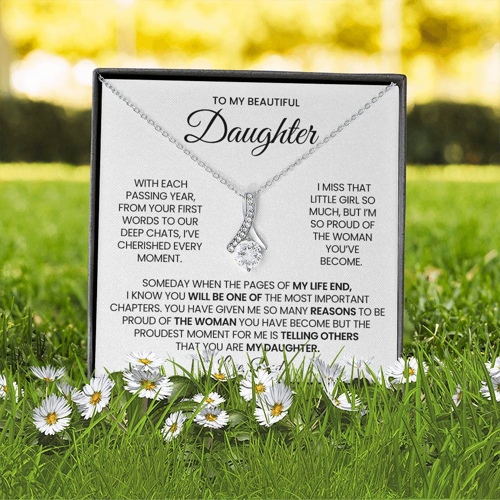 Daughter Alluring Beauty Necklace Gift