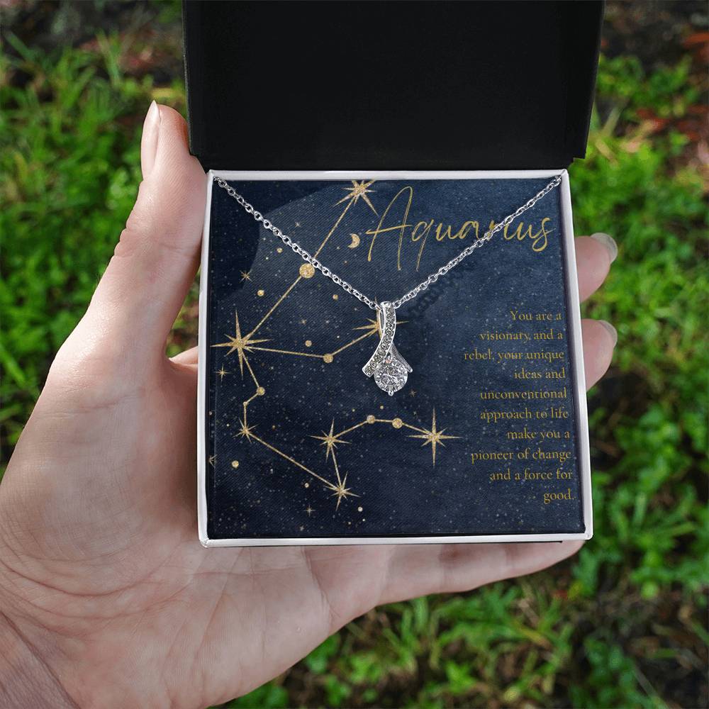 Aquarius Alluring Beauty Necklace-[Heartfelt Family Gift]