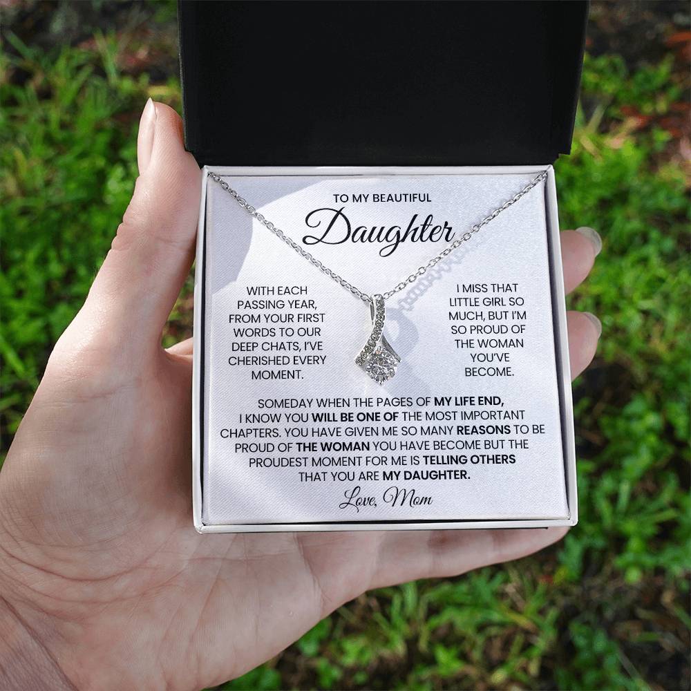 Daughter Alluring Beauty Necklace Gift