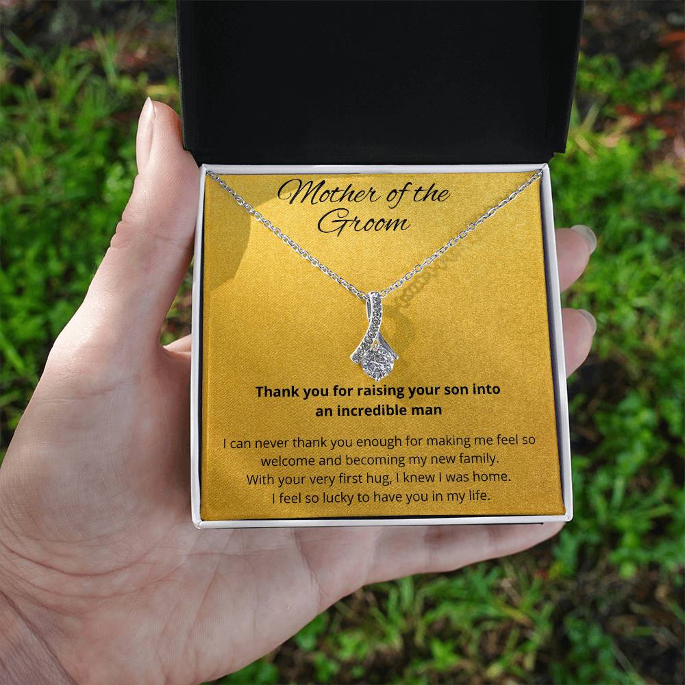 Mother of the Groom Alluring Beauty Necklace-[Heartfelt Family Gift]