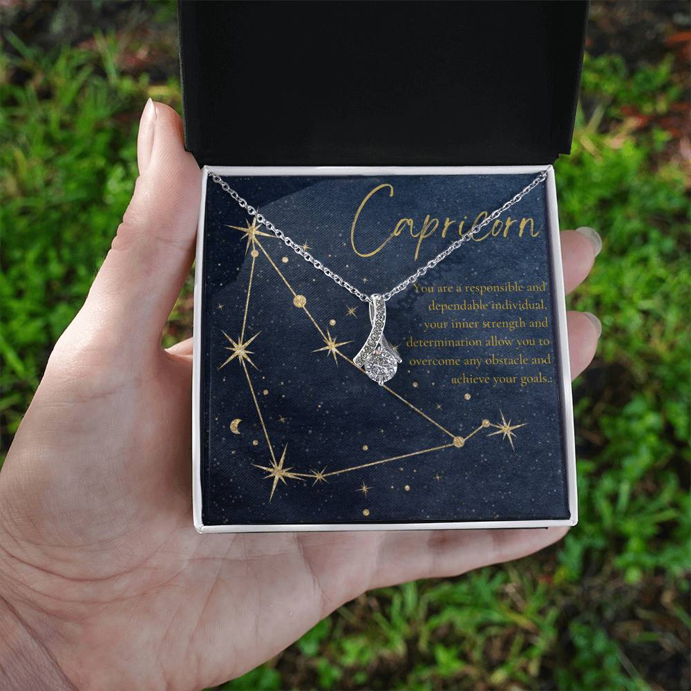 Capricorn Alluring Beauty Necklace-[Heartfelt Family Gift]
