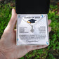 Class of 2025 Petite Ribbon Necklace Gift-[Heartfelt Family Gift]