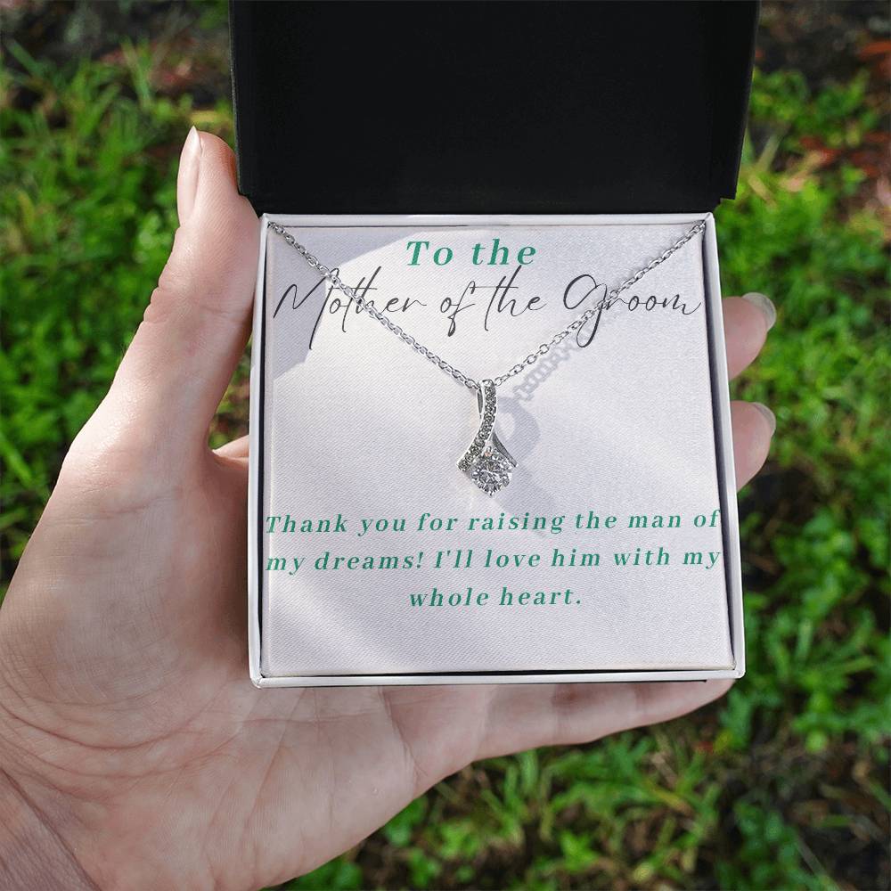 Mother of The Groom Alluring Beauty Necklace-[Heartfelt Family Gift]