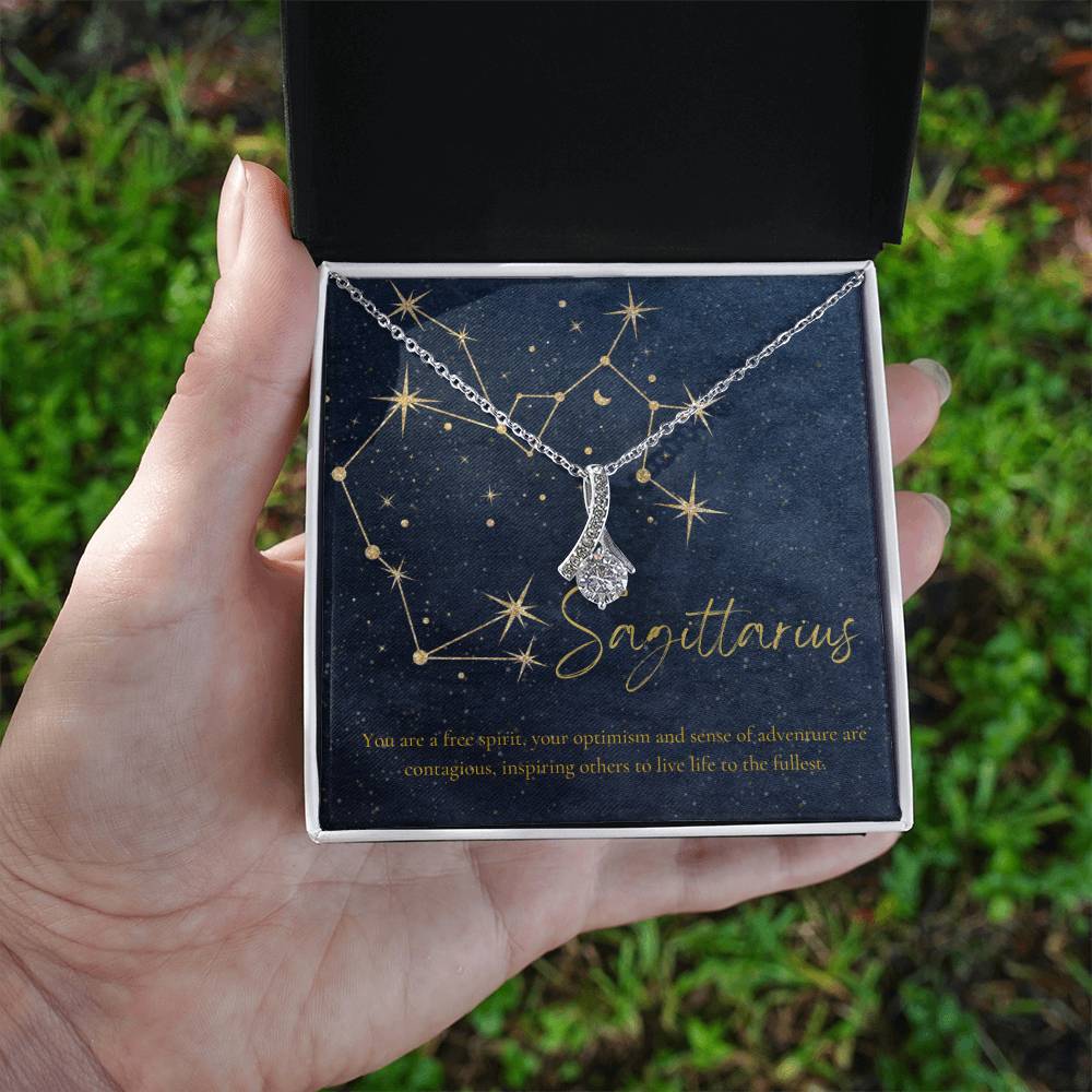 Sagittarius Alluring Beauty Necklace-[Heartfelt Family Gift]
