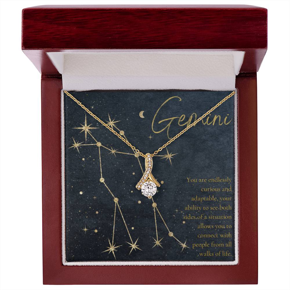 Gemini Alluring Beauty Necklace-[Heartfelt Family Gift]