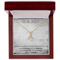Stunning Alluring Beauty Necklace - You Are Enough-[Heartfelt Family Gift]