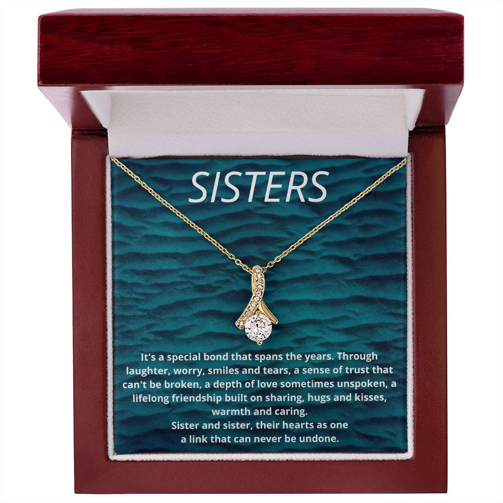 Sister Alluring Beauty Necklace-[Heartfelt Family Gift]