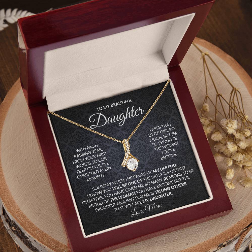 Daughter Alluring Beauty Necklace Gift