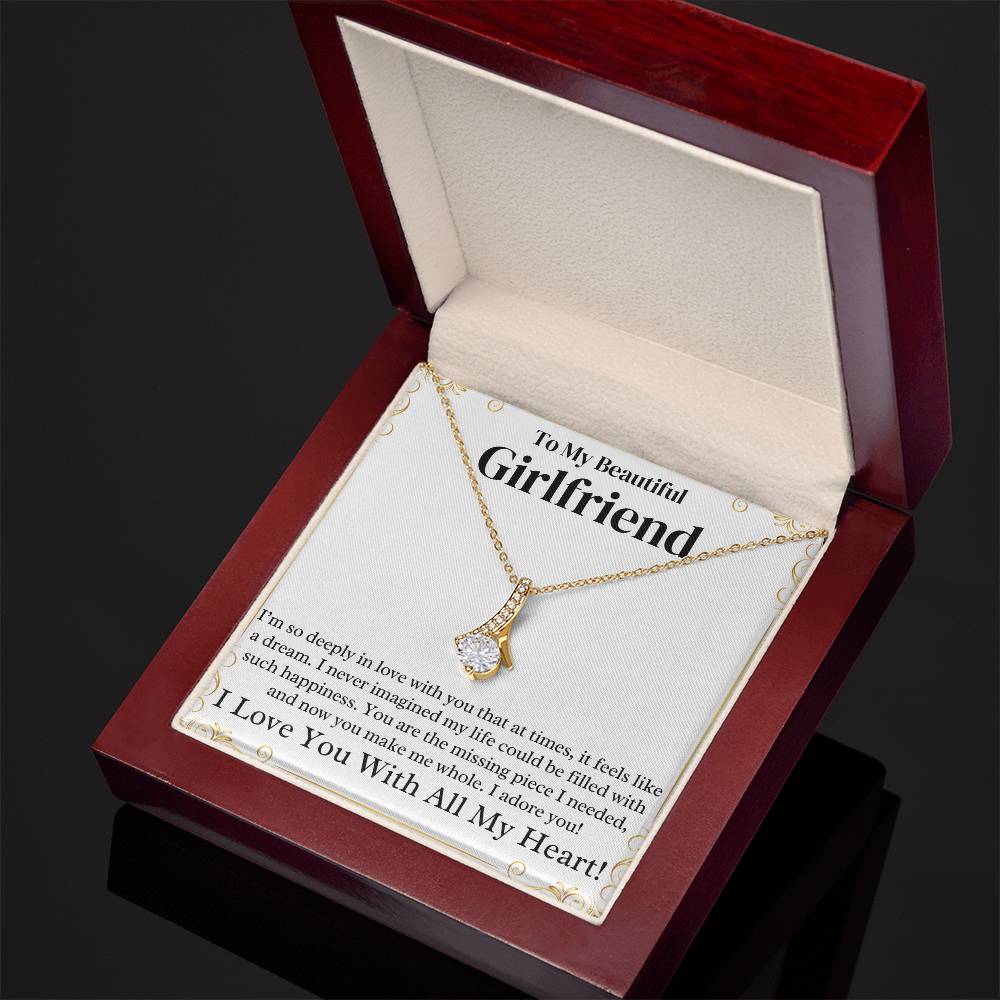 Girlfriend Alluring Beauty Necklace Gift-[Heartfelt Family Gift]