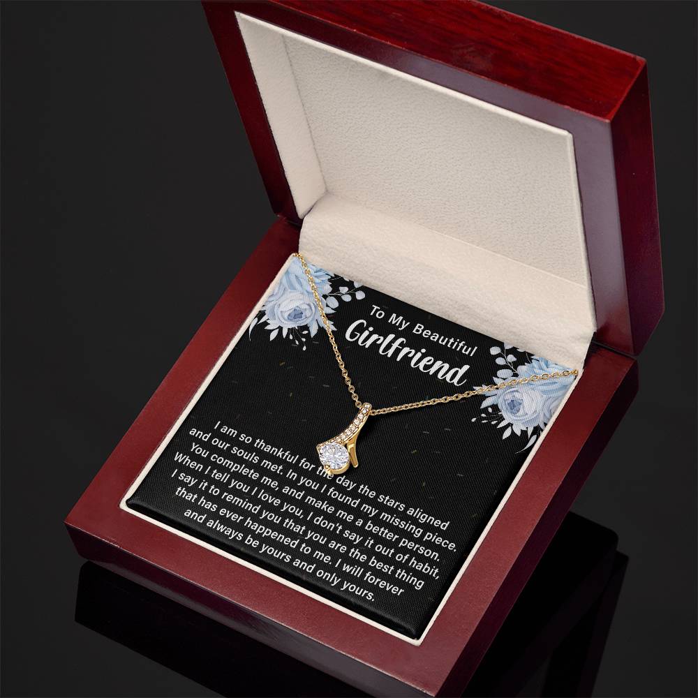 Girlfriend Alluring Beauty Necklace Gift-[Heartfelt Family Gift]