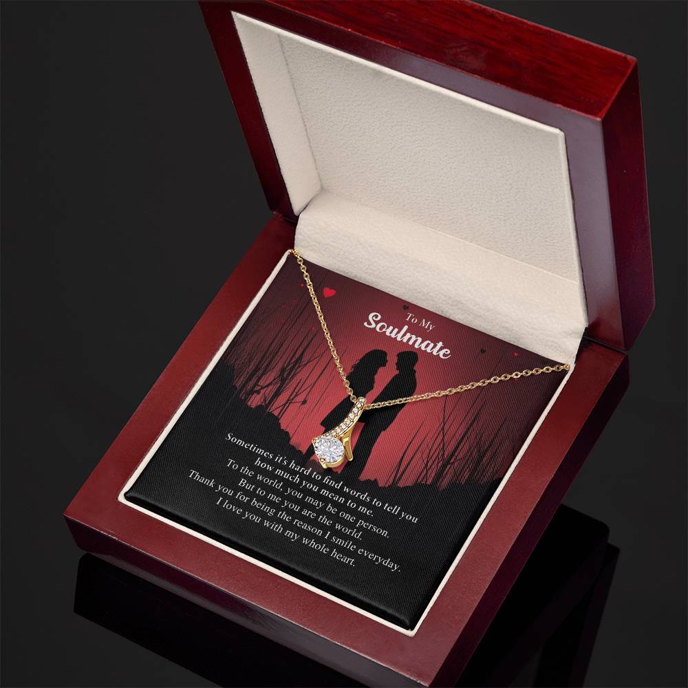 Girlfriend Alluring Beauty Necklace Gift-[Heartfelt Family Gift]