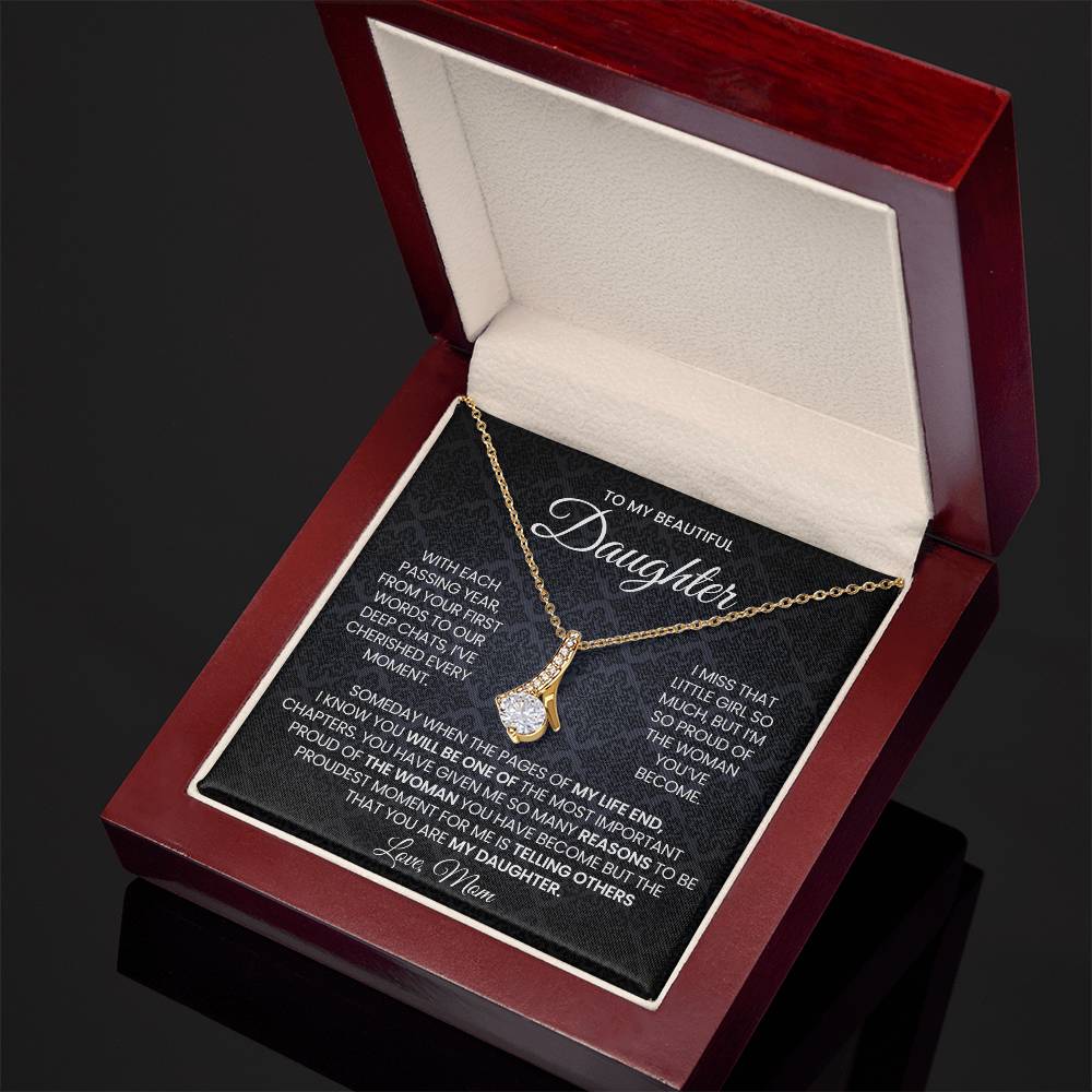 Daughter Alluring Beauty Necklace Gift