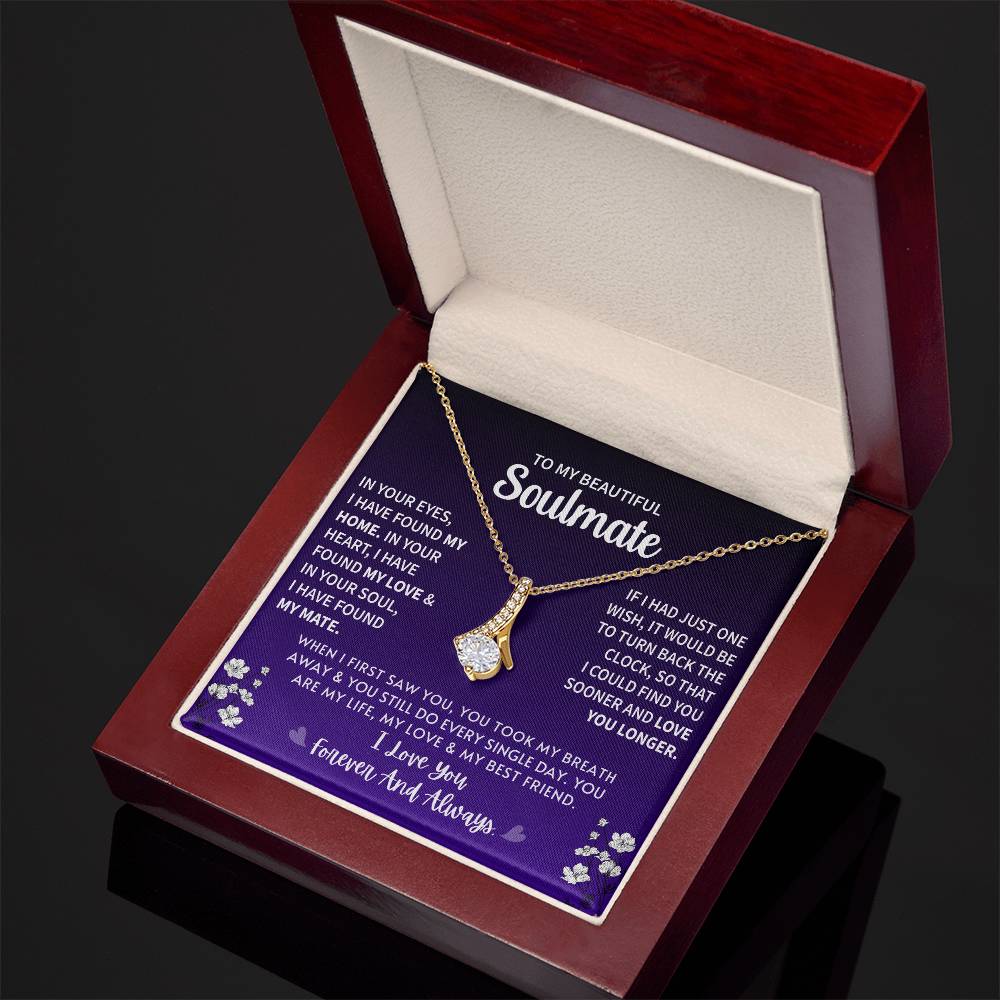 Girlfriend Alluring Beauty Necklace Gift-[Heartfelt Family Gift]
