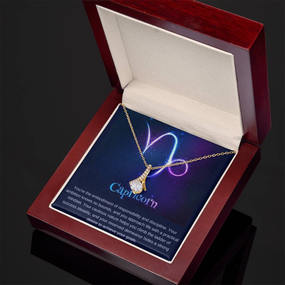 Capricorn Alluring Beauty Necklace-[Heartfelt Family Gift]