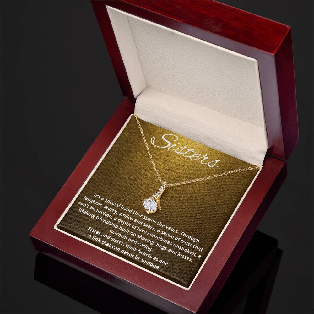 Sisters Alluring Beauty Necklace-[Heartfelt Family Gift]
