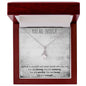 Stunning Alluring Beauty Necklace - You Are Enough-[Heartfelt Family Gift]